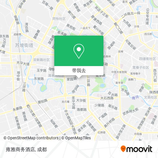 雍雅商务酒店地图