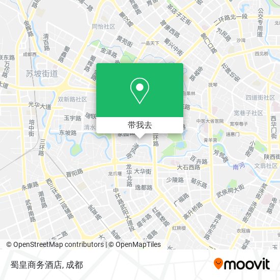 蜀皇商务酒店地图