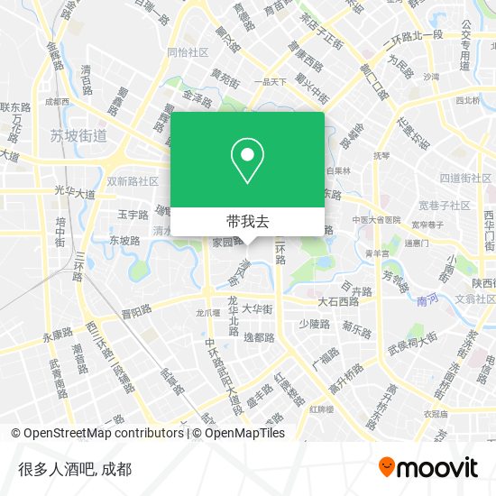 很多人酒吧地图