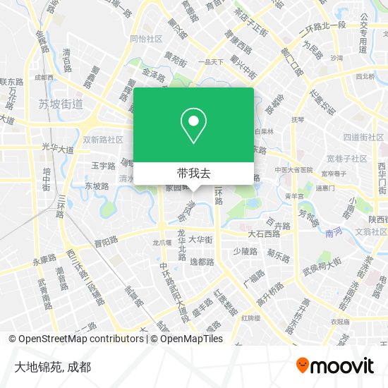 大地锦苑地图