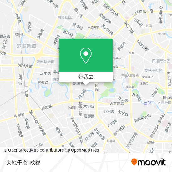 大地干杂地图