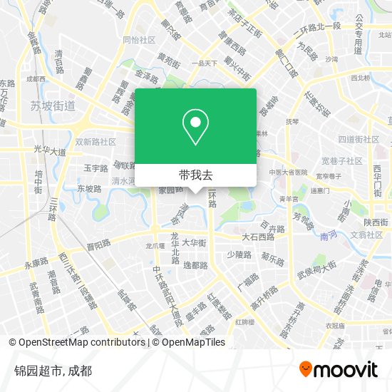 锦园超市地图