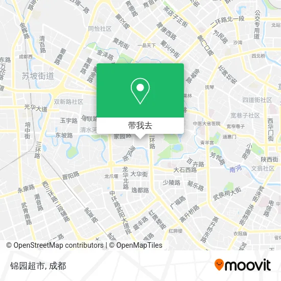 锦园超市地图