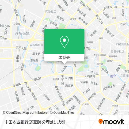 中国农业银行(家园路分理处)地图