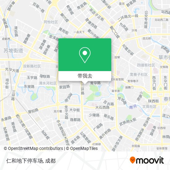 仁和地下停车场地图