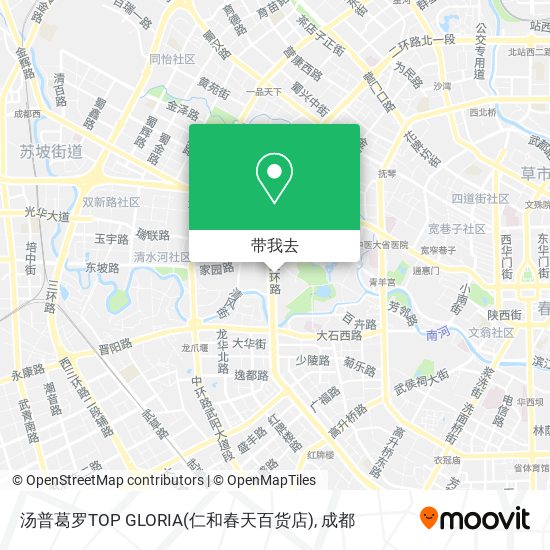 汤普葛罗TOP GLORIA(仁和春天百货店)地图