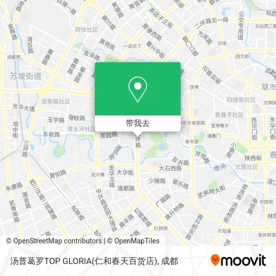 汤普葛罗TOP GLORIA(仁和春天百货店)地图