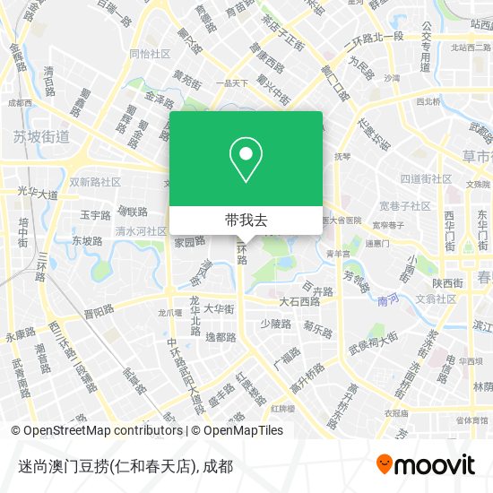 迷尚澳门豆捞(仁和春天店)地图