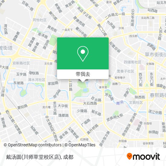 戴汤圆(川师草堂校区店)地图