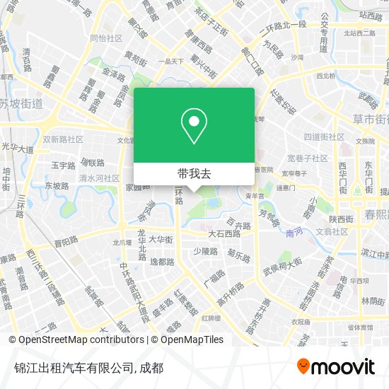 锦江出租汽车有限公司地图