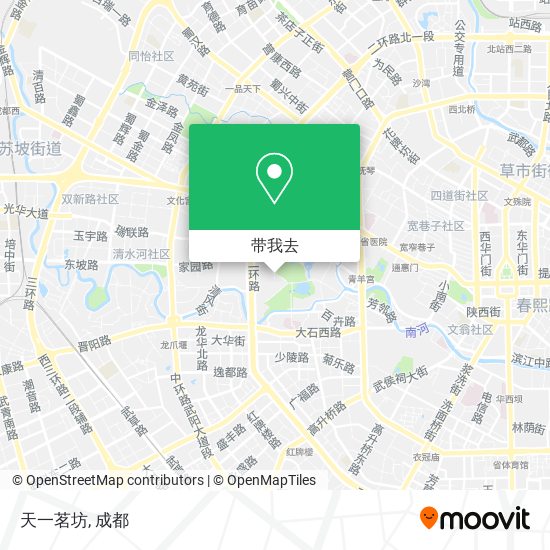 天一茗坊地图