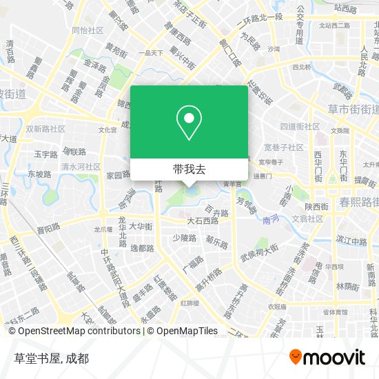 草堂书屋地图