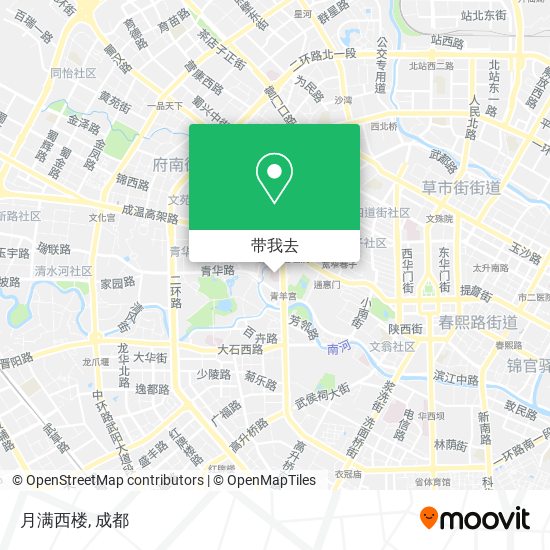 月满西楼地图