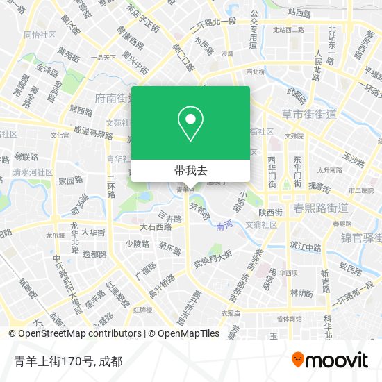 青羊上街170号地图