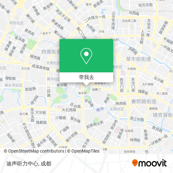 迪声听力中心地图