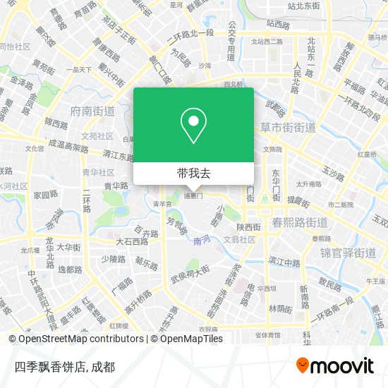 四季飘香饼店地图