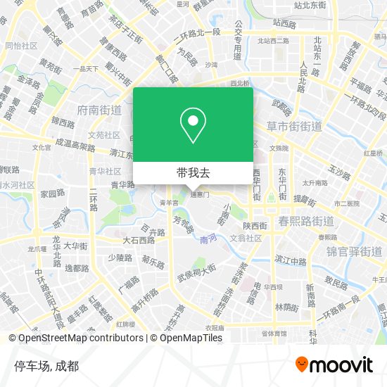 停车场地图