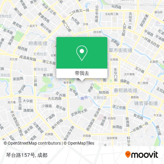 琴台路157号地图