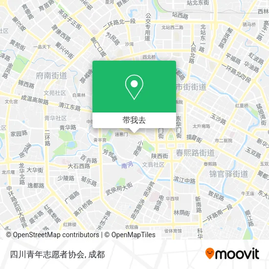 四川青年志愿者协会地图