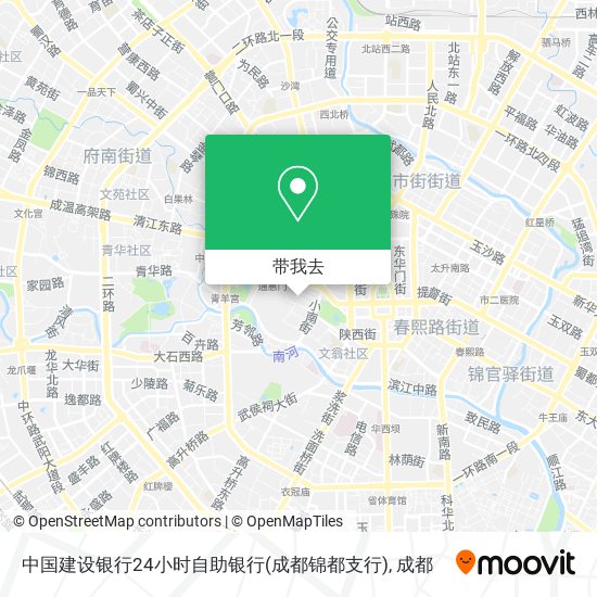 中国建设银行24小时自助银行(成都锦都支行)地图