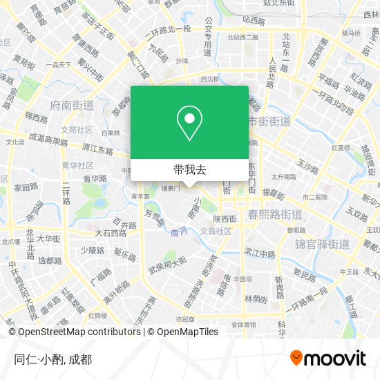 同仁·小酌地图