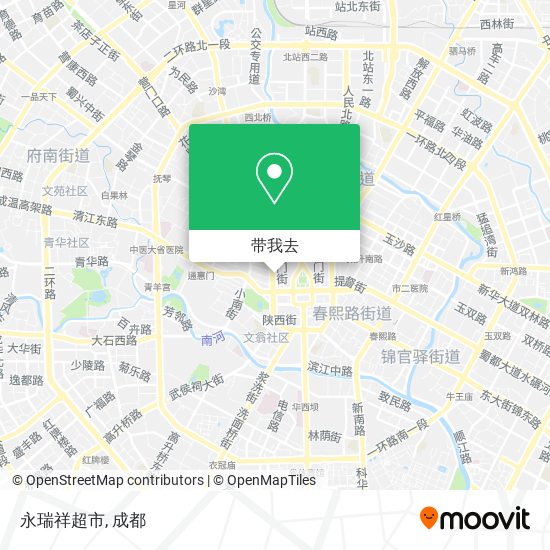 永瑞祥超市地图