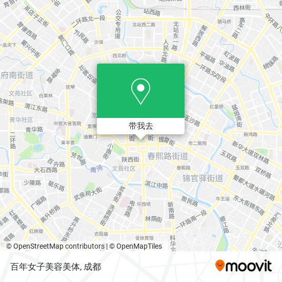 百年女子美容美体地图