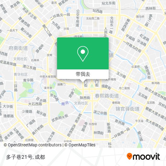 多子巷21号地图