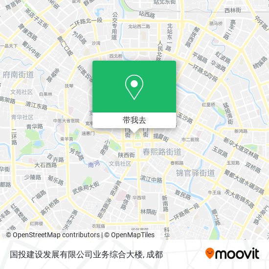 国投建设发展有限公司业务综合大楼地图