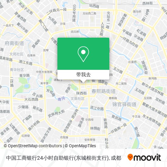 中国工商银行24小时自助银行(东城根街支行)地图
