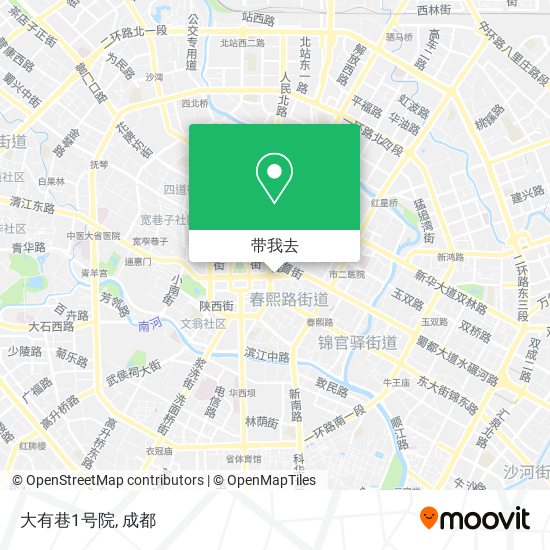 大有巷1号院地图