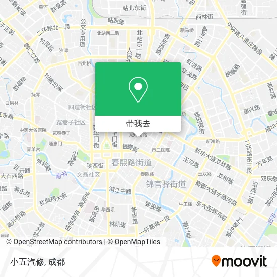 小五汽修地图
