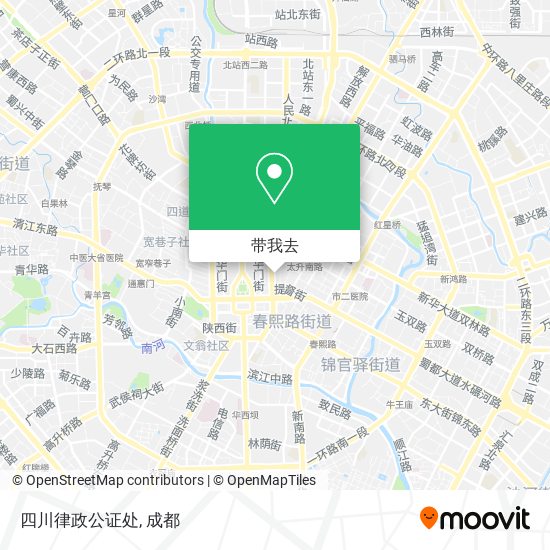 四川律政公证处地图