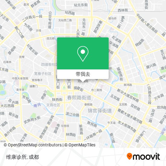 维康诊所地图
