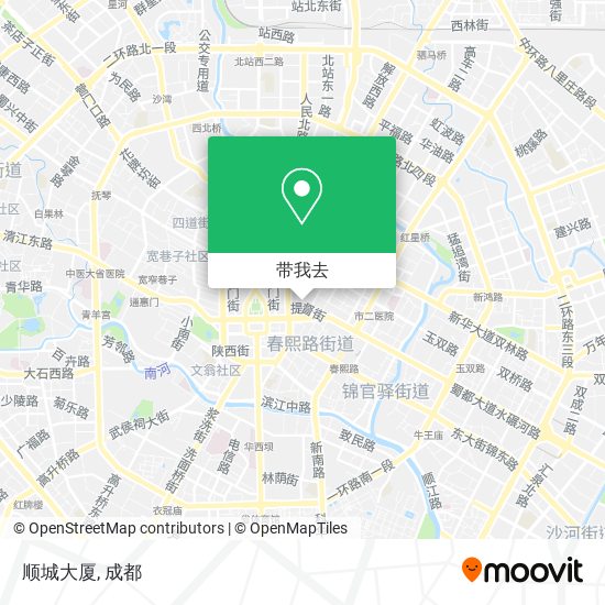 顺城大厦地图