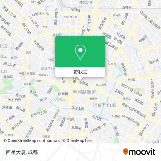 西星大厦地图