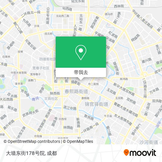 大墙东街178号院地图