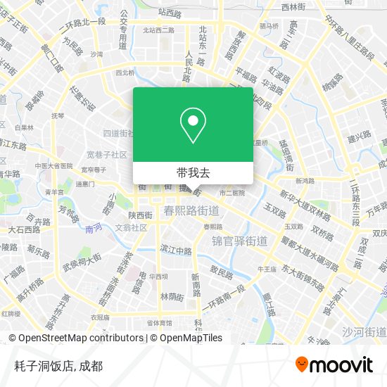 耗子洞饭店地图