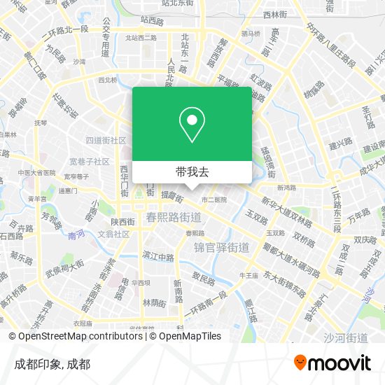 成都印象地图