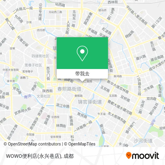 WOWO便利店(永兴巷店)地图