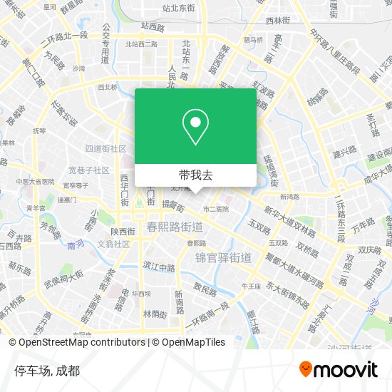 停车场地图