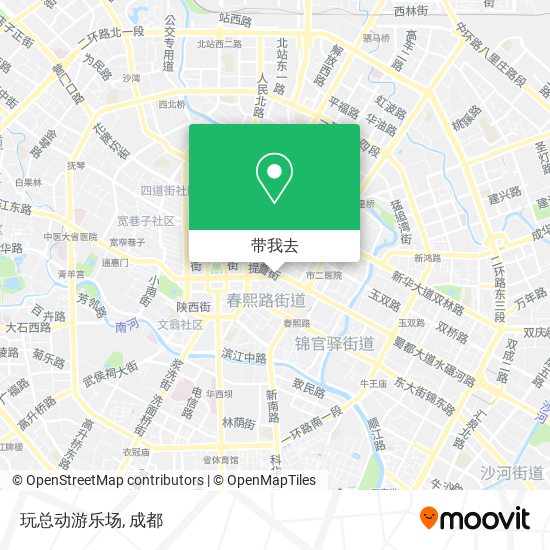 玩总动游乐场地图