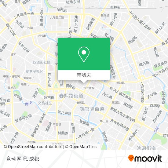 竞动网吧地图