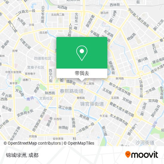 锦城绿洲地图