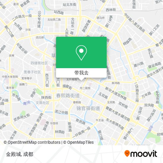 金殿城地图
