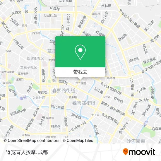 道宽盲人按摩地图