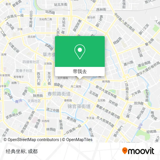 经典坐标地图