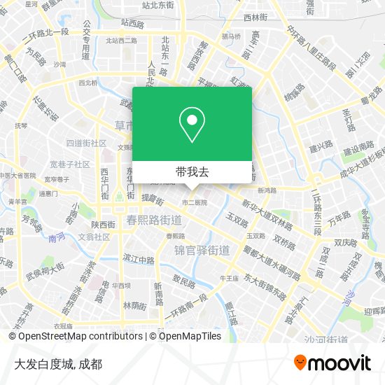 大发白度城地图
