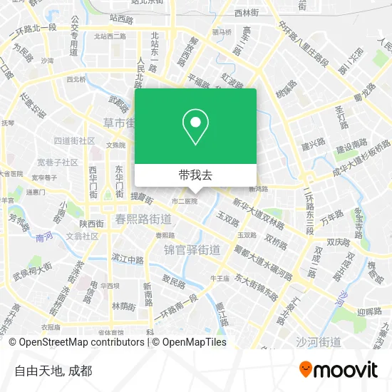 自由天地地图