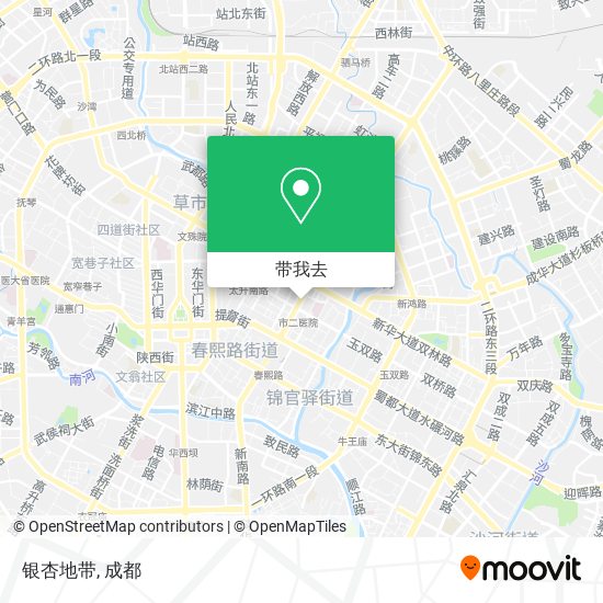 银杏地带地图